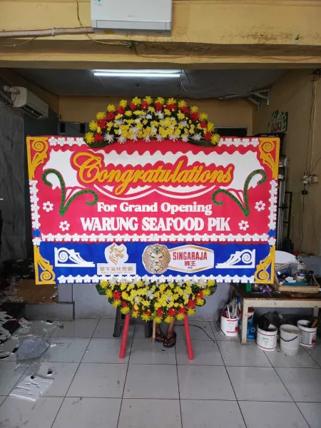 Papan Bunga Ucapan Selamat Cibeber Cilegon